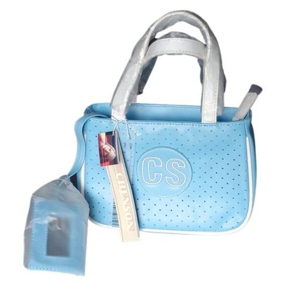 CHENSON Retro Baby blue Handbag Small YK2 Aesthetic - Picture 12 of 15